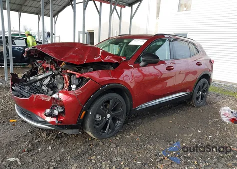 2021 Buick Envision Fwd Preferred from USA, damaged, VIN LRBAZLR48MD195246